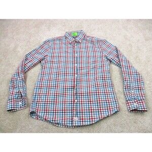 Vineyard Vines Shirt Men Small Slim Blue Whale Cotton Murray Casual Button Up